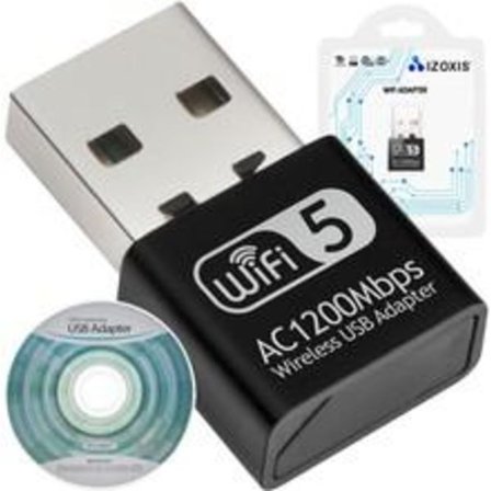 Wifi Adapter USB - 2,4 GHz / 5 GHz - 1200 mbit