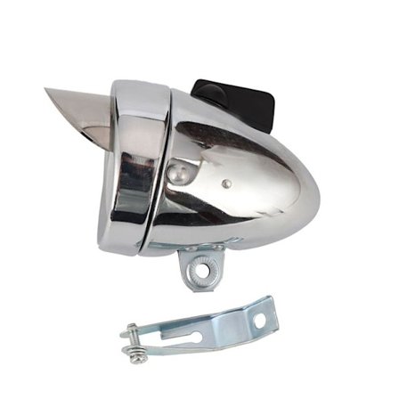 Cykel Retro Strålkastare (silver)