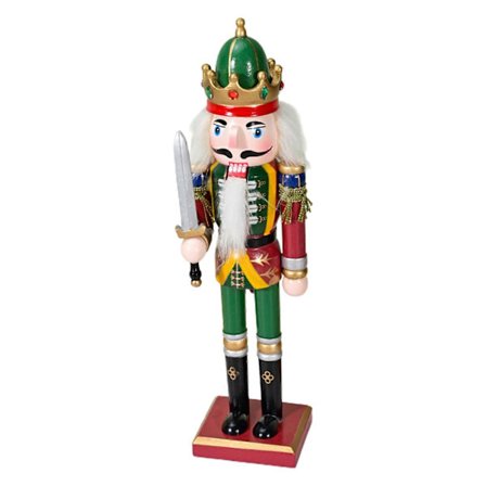 Pähkinänsärkijäkoriste Puinen Pähkinänsärkijäsotilasfiguri Juhlava Joulukoriste Kodin Sisustukseen Qinghai