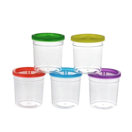 Plast Aquarium for Kids Mini Transparent Betta Cups Inkubator för små fiskar
