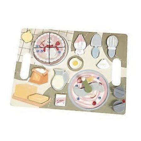 Legekøkken Tilbehør Trækage Legetøjsmad til Børn Fødselsdagsgave