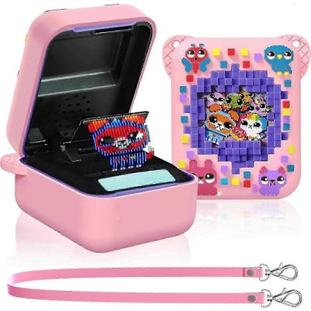 Bitzee Interaktivt Digitalt Kjæledyr Silikonveske med Snor - Beskyttende Skin Sleeve for Virtuelt Elektronisk Kjæledyr Tilbehør