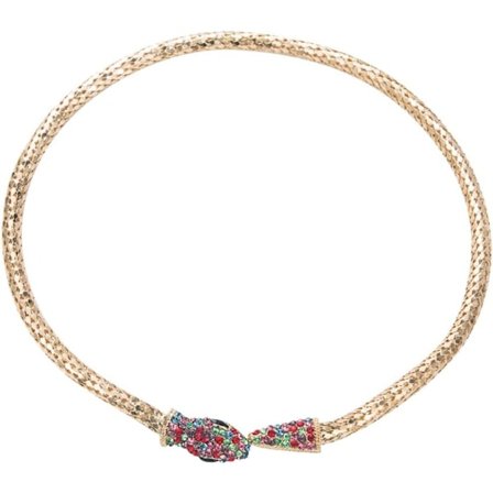 Smykke med slange for kvinner, Premium kvalitet rustfritt stål, vanntett, flat slangekjede, kjede for kvinner, kvinner Stai