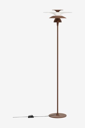 Belid - Gulvlampe Picasso, diameter 38, høyde 140 cm - Brun - Gulvlamper - Fra Homeroom