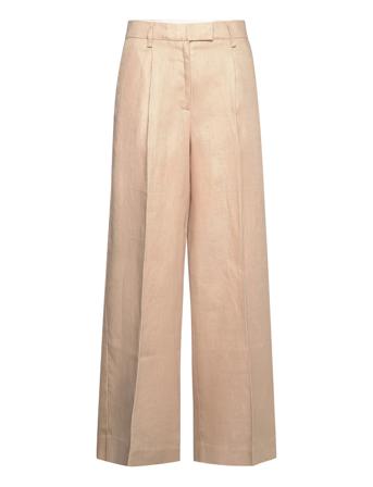 Kit Pants Vide Bukser Beige REMAIN Birger Christensen