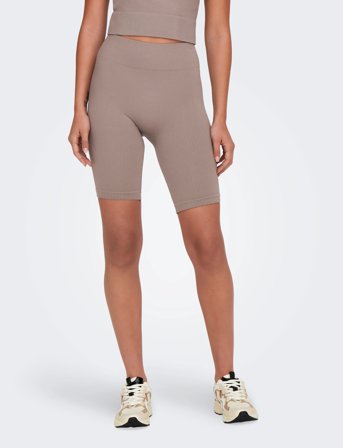 Only Play Onpjaia Life Hw Seam Long Shorts Noos - Brown - XS/S