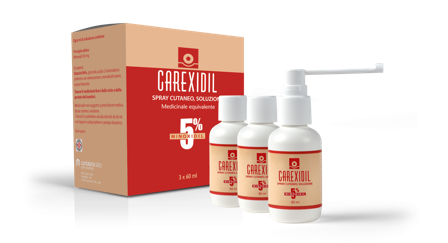 Carexidil Soluzione Cutanea 5% 3x60ml