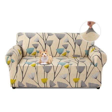 Soffaöverdrag 2-sits elastiskt stretch spandex sofföverdrag