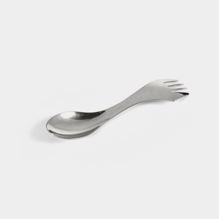 Spork en acier inoxydable Light My Fire Swedish Spork Stainless, 17 cm