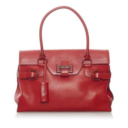 Salvatore Ferragamo Pre-owned, Handbag Rood, Dames, Maat:ONE Size