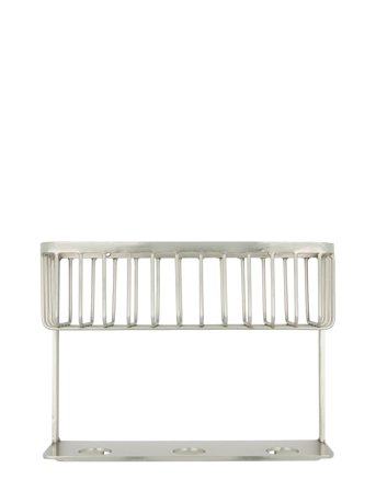 Shelf, Bath, Silver Finish Silver House Doctor