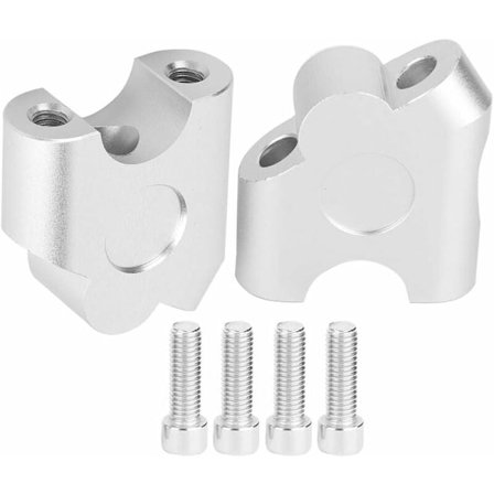 Universal 22mm Motorsykkel Styrefeste Klemme Adapter, Krom