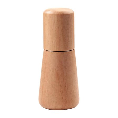 Suora vyötärö akaasiapuinen pippuri- tai suolamylly, manuaalinen mauste