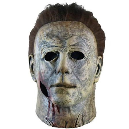 Halloween Michael Myers Kauhu Lateksinaamio Päähine Juhlatarvike (FMY)