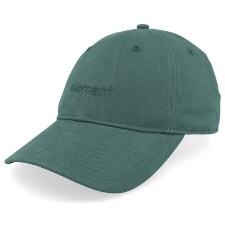 Element - Grønn unconstructed Caps - Fluky 3.0 Cap Trekking Green Dad Cap @ Hatstore