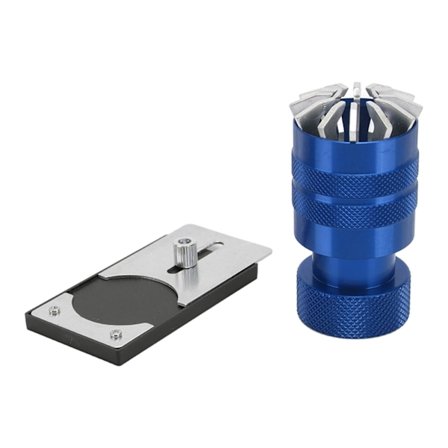 Klocka Kristall Lyft Anti Slip Retractable Krom Vanadinstål Klocka Glas Ersätt Reparationsverktyg Blå