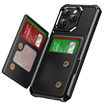 iPhone 13 Pro Max Plånboksfodral - Praktiskt Skydd för Vardag & Resa