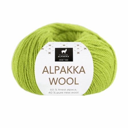Du Store Alpakka Wool Pæregrønn 583, 50g