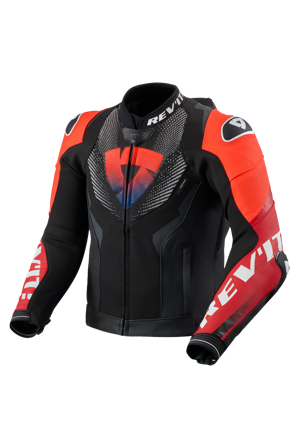 MC-Jakke REV'IT! Hyperspeed 3 Pro Sort/Rød 52