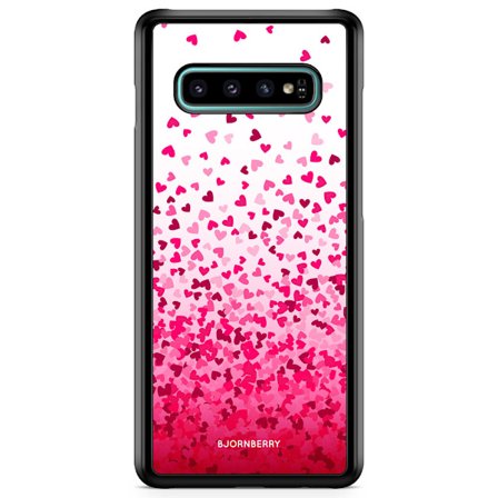Bjornberry Skal Samsung Galaxy S10 Plus - Hjärtkonfetti