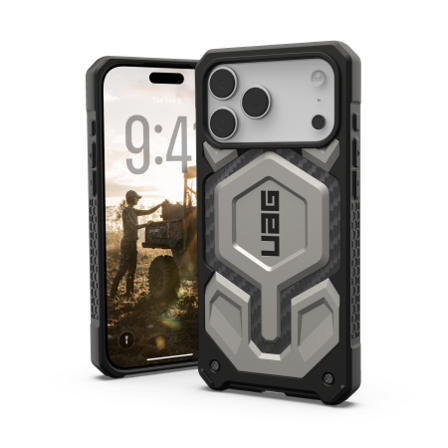 UAG Monarch Pro MagSafe-etui for iPhone 17 Pro Max - titan