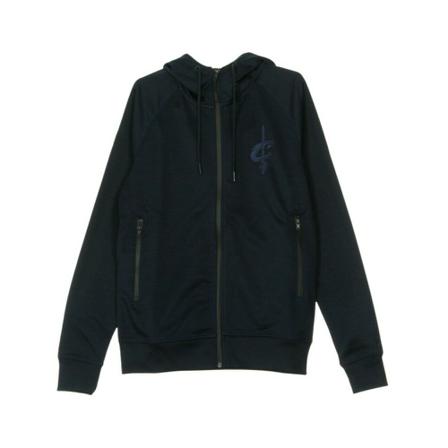 New Era, Light zip hooded sweatshirt Zwart, Heren, Maat:M