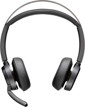 Poly Voyager Focus 2 Microsoft Teams Certified Headset med laddningsställ, 197029609991