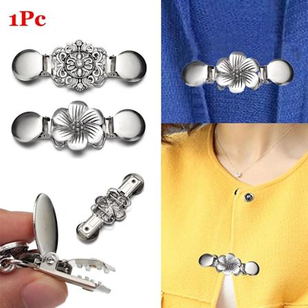 Kukkallinen Neuletakki Solki Huivi Broo i Sorsa Solki 2