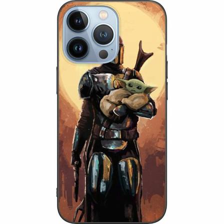 Apple Iphone 14 Pro Svart Skal Baby Yoda