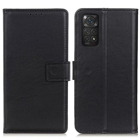 Xiaomi Redmi Note 11 4g Fodral Läder Svart