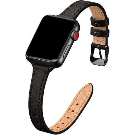 Smala læderremme, der er kompatible med Apple Watch Band 38 mm