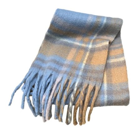 Halsklud til mænd kvinder tørklæde ternet vintertørklæde blød kashmir følelse unisex til mænd og kvinder efterår vintertørklæde blød klassisk varm