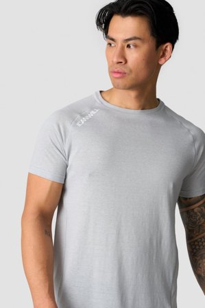 Tri-Blend Clean Tee Light Grey