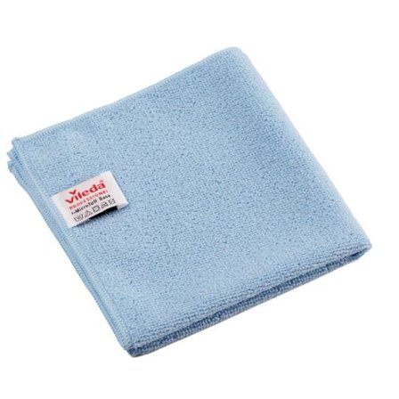VILEDA Microfiberduk r-MicroTuff Base blå 5/fp - Lyreco - Städ och hygien - Städdukar och diskdukar - Städdukar - Mikro