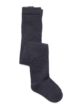 Nmmwak Wool Pantyhose Solid Xxii Socks & Tights Tights Grå Name It