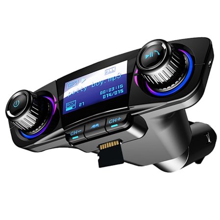 Bluetooth 5.0 FM Transmitter Modulator Stereo