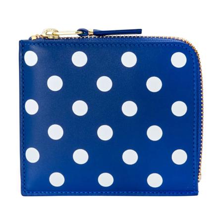 Comme des Garçons, Polka Dots Printed Sa 3100Pd Niebieski, Kobieta, Rozmiar: ONE Size
