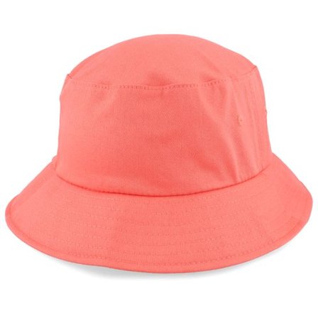 Flexfit - Rosa bucket Hatt - Spiced Coral Cotton Twill Bucket @ Hatstore