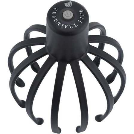 Elektrisk bläckfisk klot huvud massager dekompression behandling huvud skrapning lindring hår irritation huvud massager medicinsk vård