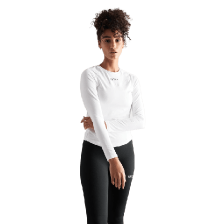 aim'n Soft Basic Long Sleeve Träningskläder Dam Vit L