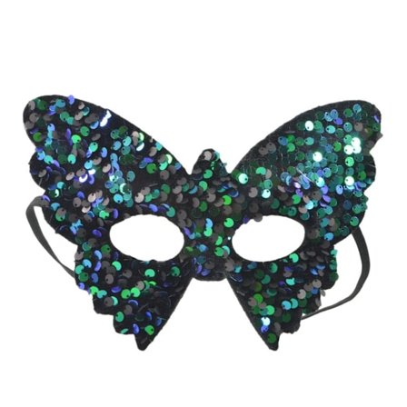 Halloween Mask Makeup Ball Mask GRÖN