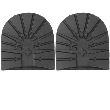 Par Naturgummistøvler Sko Sklisikre Slitesterke Sko Såle Hevet Korn Repareringspute Såle for Reparasjon (Hælsåler)