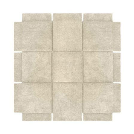 Design House Stockholm Matta BASKET 180x180 cm Mattor Beige