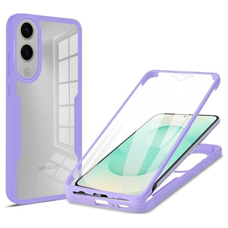 SKALO Samsung S25 Edge 360 TPU Cover - Lilla