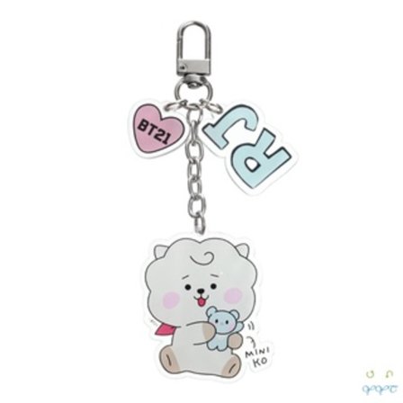 Discareful CHIMMY BTS Akryylinen Avaimenperä Riippuva Laukku BT21 Uudet Tarvikkeet TATA COOKY RJ - Suoramyynti_sai