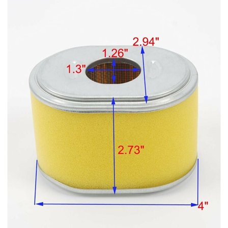 Luftfilter for Honda GX160 motor Gammel generasjon.