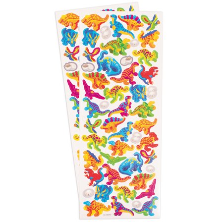 Stickers Dinosaures 2 feuilles