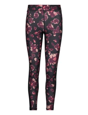 Onpflora-2 Life Hw Aop Train Tights Running/training Tights Svart Only Play*Betinget Tilbud