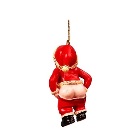Santa Bare Butt Pendant Julgranshänge STYLE 2 STYLE 2