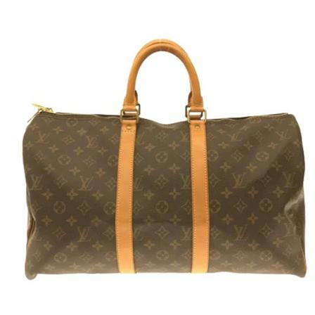 Louis Vuitton Vintage, Pre-owned Canvas travel-bags Bruin, Dames, Maat:ONE Size
